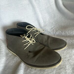 Sonoma Grey Perforated Chukka Boots